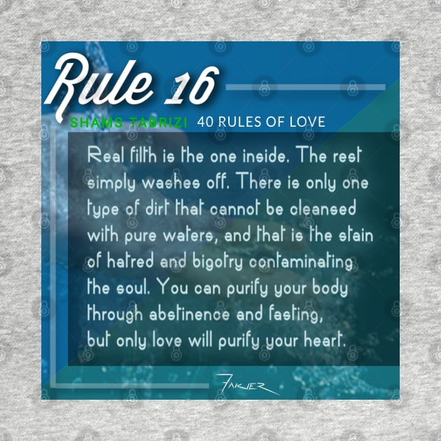 40 RULES OF LOVE - 16 by Fitra Design